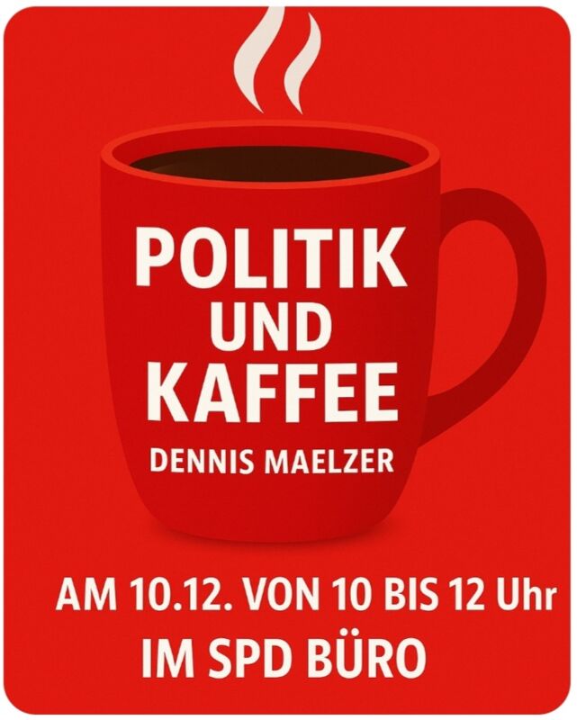 Politik und Kaffee mit MdL Dennis Maelzer