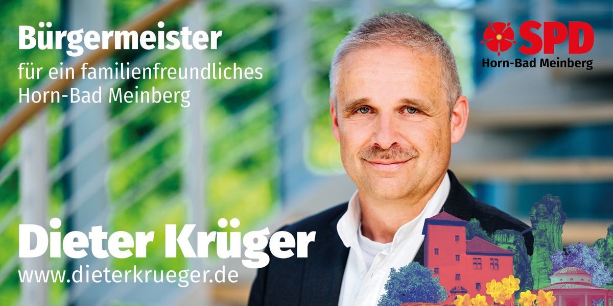 Dieter Krüger - unser Bürgermeisterkandidat