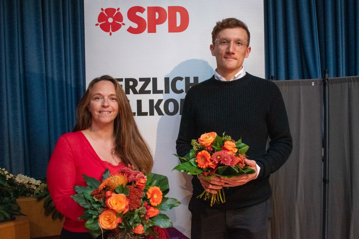 SPD Doppelspitze im Kreis