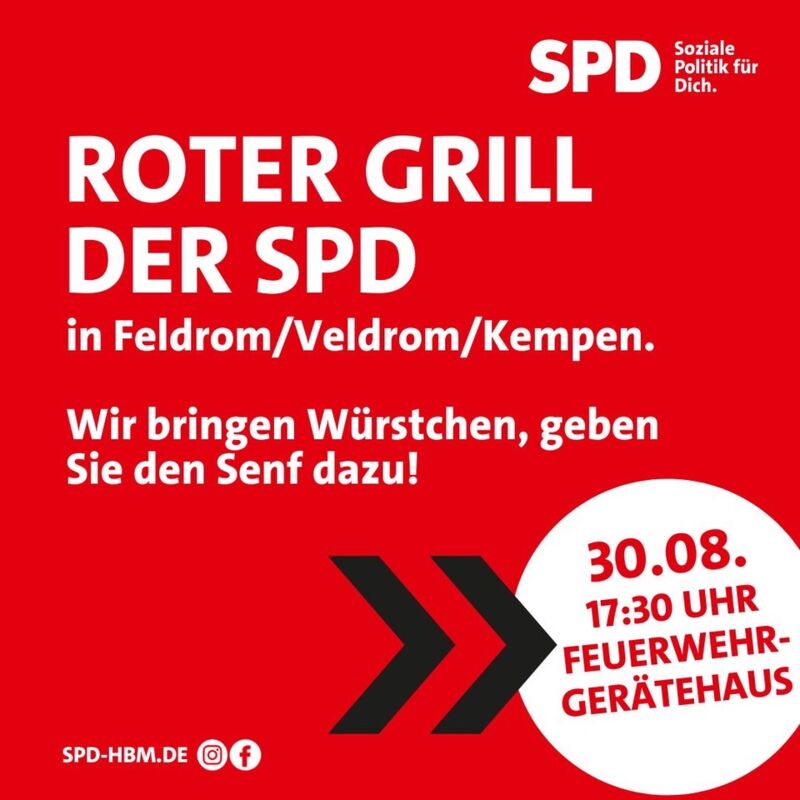 ROTER GRILL DER SPD