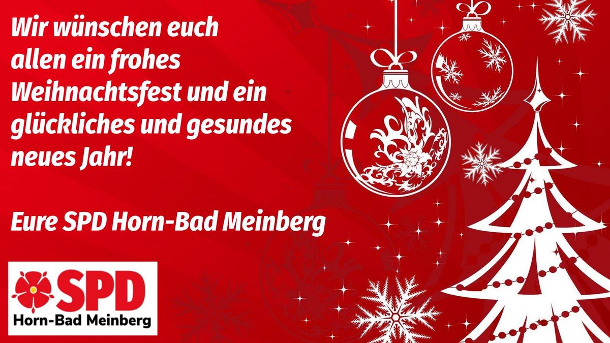 SPD Horn-Bad Meinberg • Frohe Weihnachten